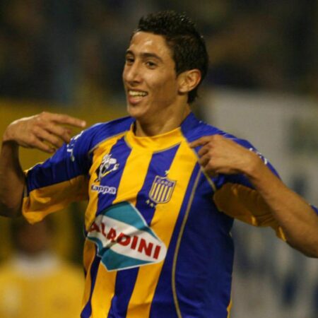 Di María, o Rosario Central e aquela dívida com o clube de formação saldada só em outubro