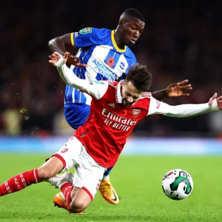 Arsenal Demonstra Interesse em Atacante ‘Perigoso’ do Brighton