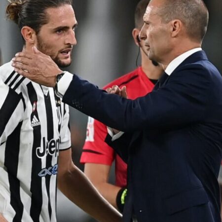Adrien Rabiot sobre Massimiliano Allegri: “Se me ligar, estarei sempre disponível para falar com ele.”