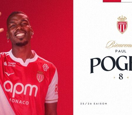Paul Pogba Assina Contrato de Duas Épocas com o AS Mónaco