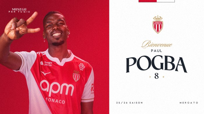 Preview Paul Pogba Assina Contrato de Duas Épocas com o AS Mónaco