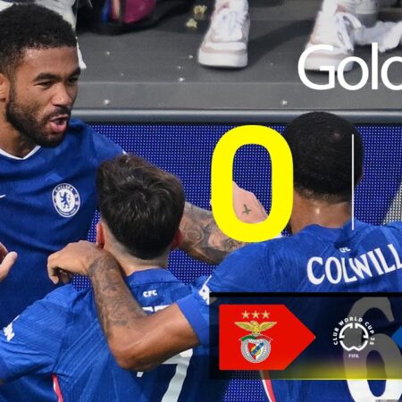 Onze provável do Benfica para o jogo com o Chelsea no Mundial de Clubes