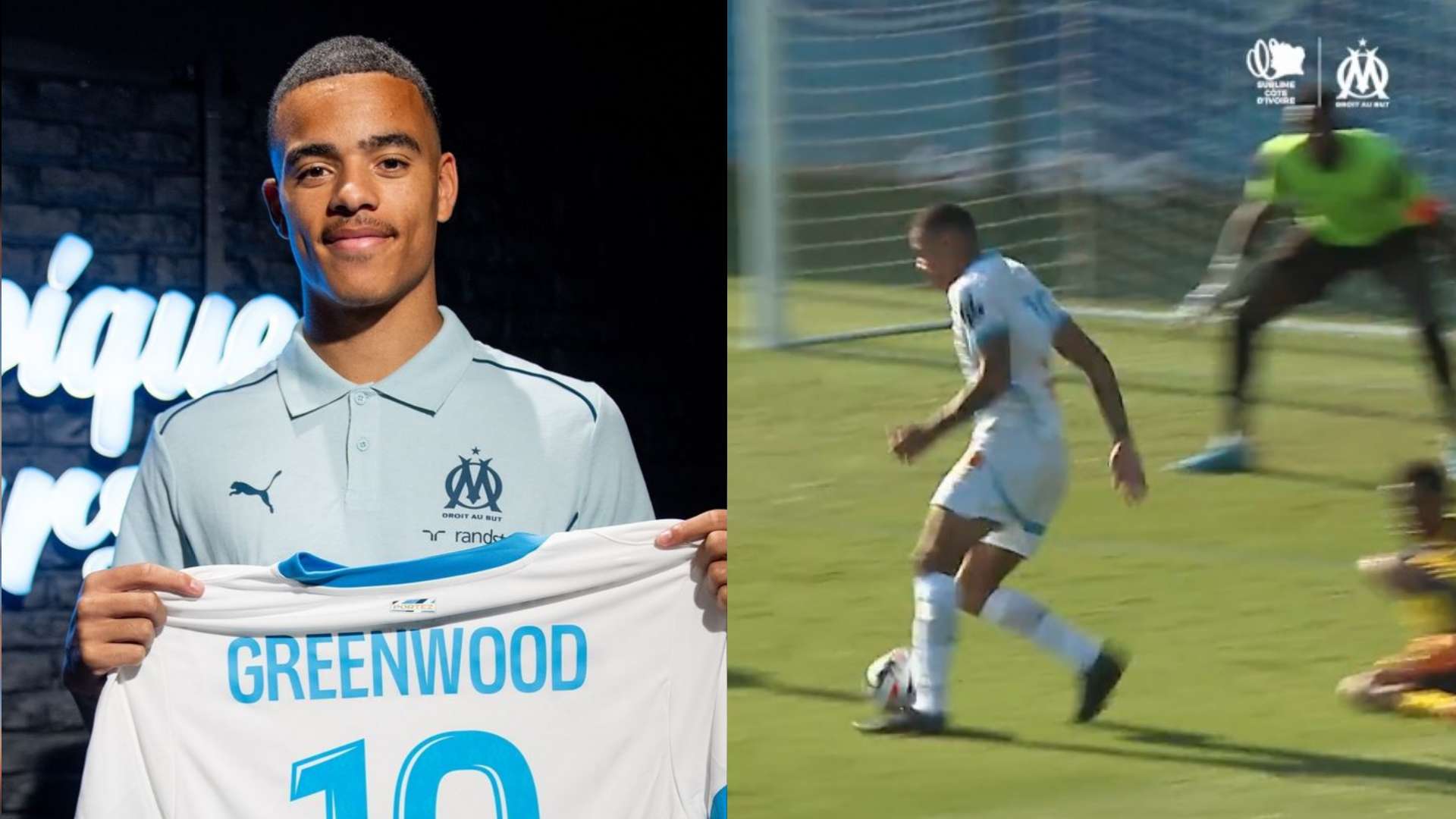 Preview Angel Gomes descreve Mason Greenwood como um “irmão mais novo” na sua apresentação no Marseille