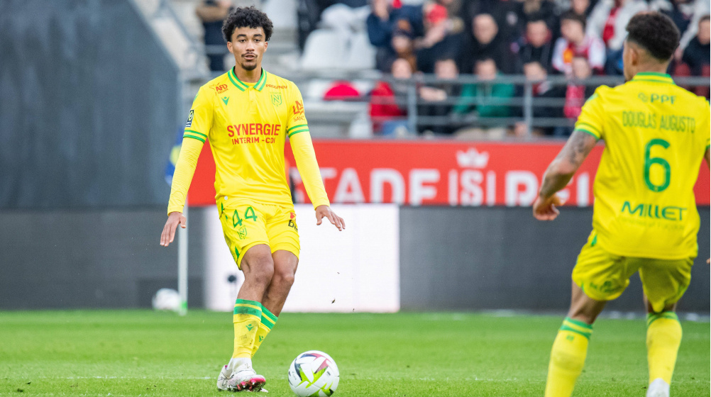 Preview Nathan Zézé deverá permanecer no Nantes apesar do interesse da Premier League