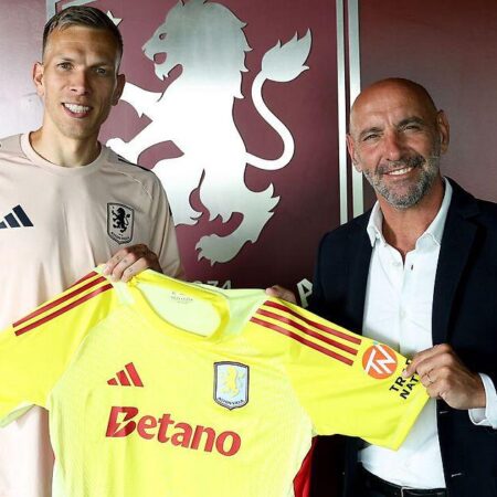 Aston Villa Anuncia a Contratação do Guarda-Redes Neerlandês Marco Bizot