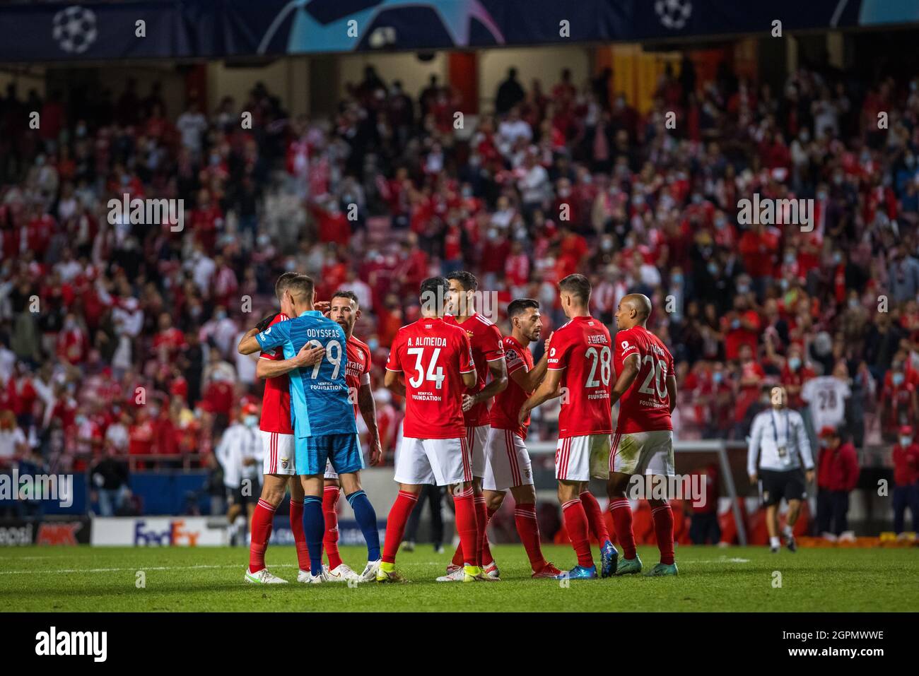 Preview SL Benfica defronta OGC Nice na UEFA Champions League