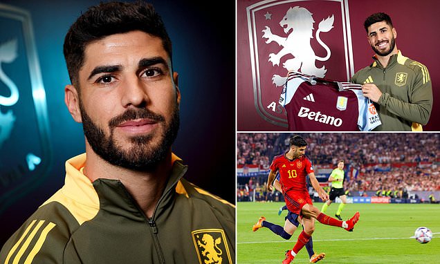 Preview Aston Villa Procura Novo Empréstimo de Marco Asensio