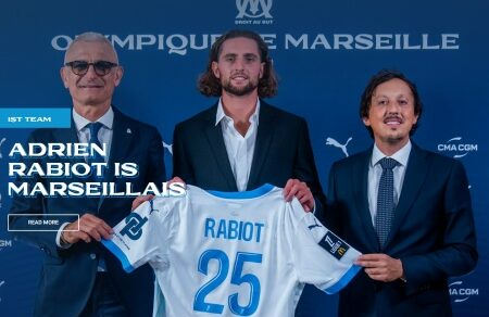 Marseille Confirma Colocação de Adrien Rabiot e Jonathan Rowe na Lista de Transferências Após Altercação no Balneário