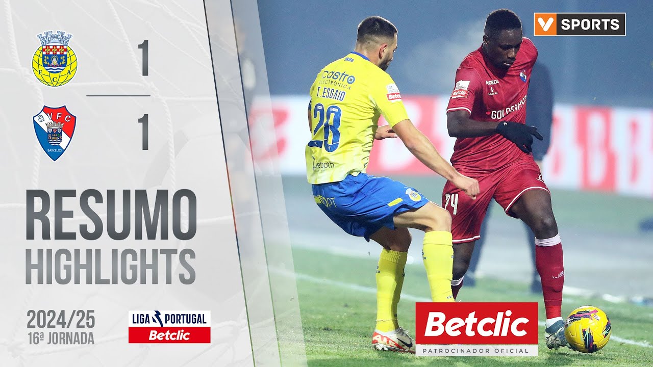 Preview Liga Portugal: Um Espetáculo de Golos em Arouca com Final Empatado