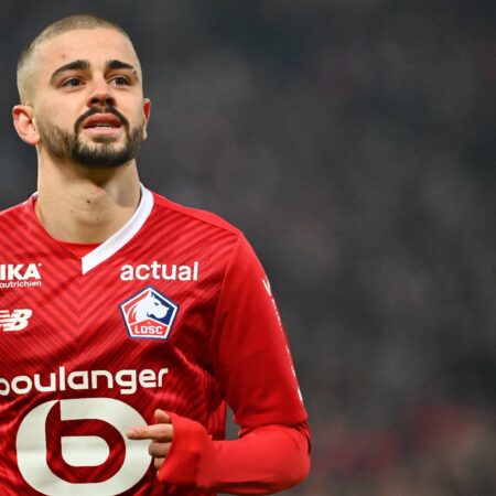 Olympique de Marselha Perto de Acordo com Edon Zhegrova do Lille