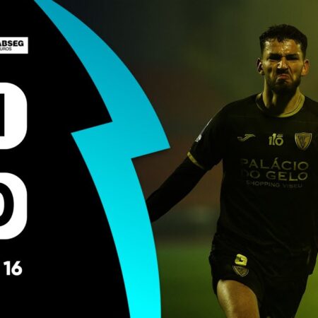 Liga Portugal 2: Pablo Fernández Garante Triunfo Vital para o U. Leiria