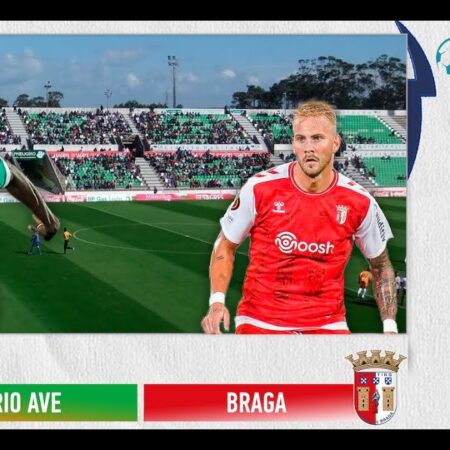 Liga Portugal – Rio Ave FC e SC Braga empatam a duas bolas