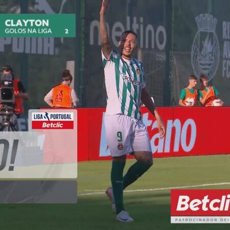 Clayton, do Rio Ave, Brilha e é Eleito Avançado do Mês na Liga Portugal Betclic