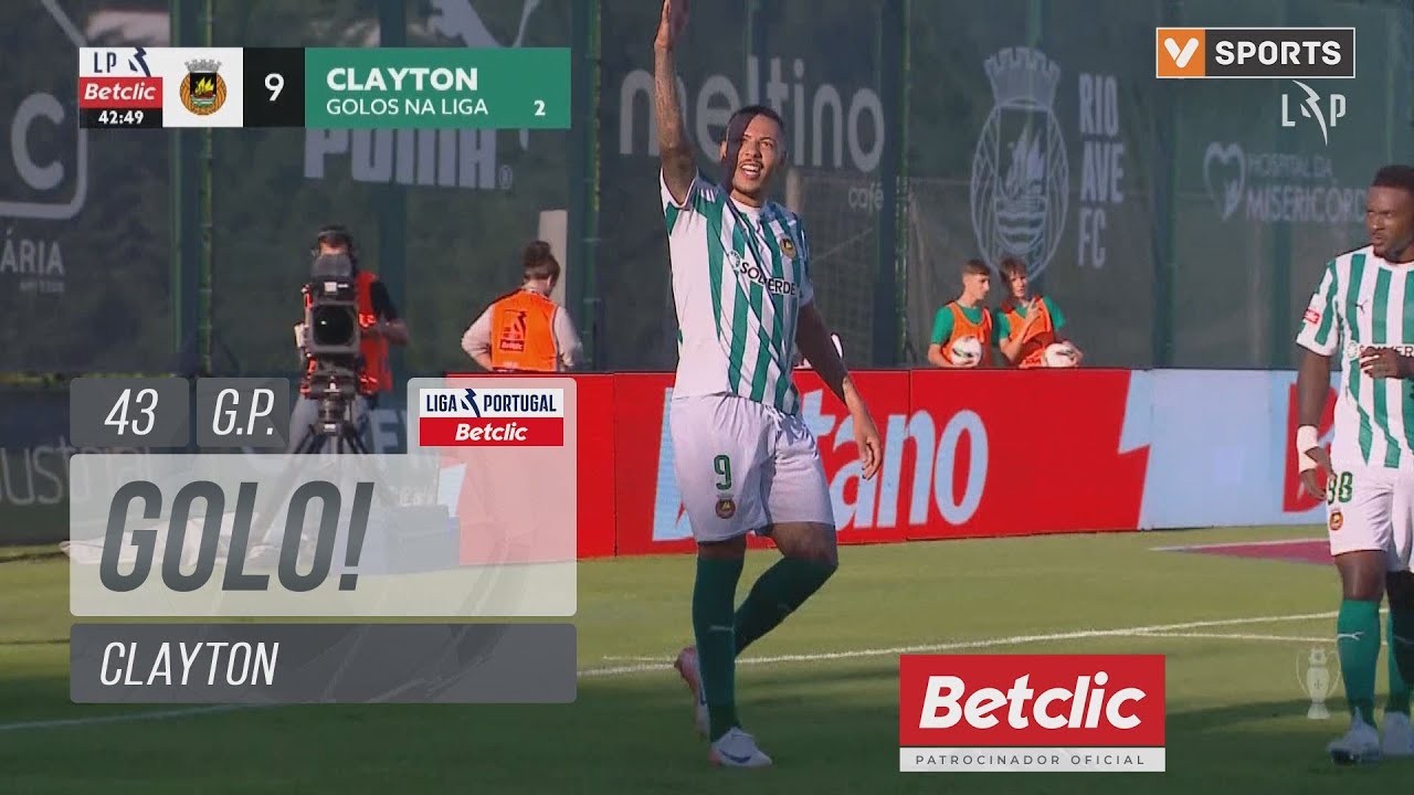 Preview Clayton, do Rio Ave, Brilha e é Eleito Avançado do Mês na Liga Portugal Betclic
