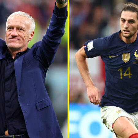Didier Deschamps Condena Assobios a Adrien Rabiot