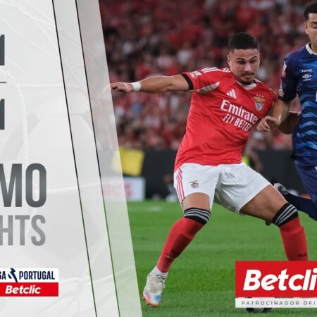 Benfica e Santa Clara Partilham Pontos num Empate Emocionante na Liga Portugal Betclic