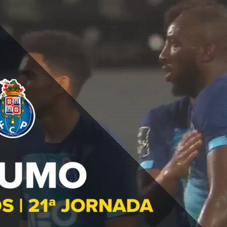 Resumo da Vitória do FC Porto frente ao Nacional (1-0)