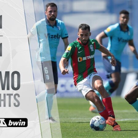 Empate a Uma Bola entre Marítimo M. e FC Vizela na Liga Portugal 2 Meu Super