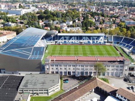 O Gewiss Stadium da Atalanta Renascido como New Balance Arena