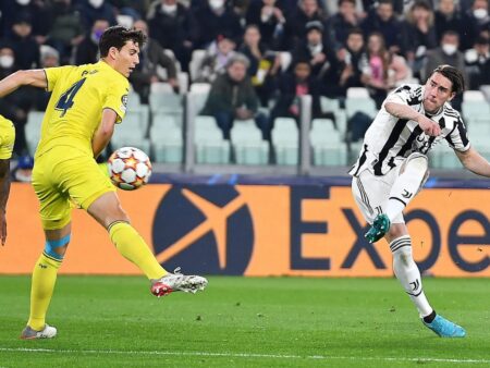 A Juventus volta a empatar 2-2 com o Villarreal: a “empaticite” ataca de novo