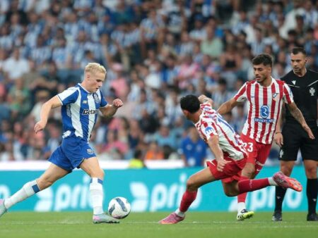 Victor Froholdt: Médio do FC Porto no Radar de Atlético de Madrid e Brighton