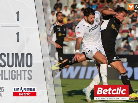 Casa Pia e Vitória de Guimarães empatam a zero em Rio Maior