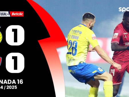 Empate a Duas Bolas entre Arouca e Gil Vicente num Confronto Eletrizante