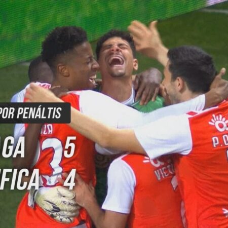Empate a Duas Bolas na Pedreira no Duelo Entre SC Braga e SL Benfica