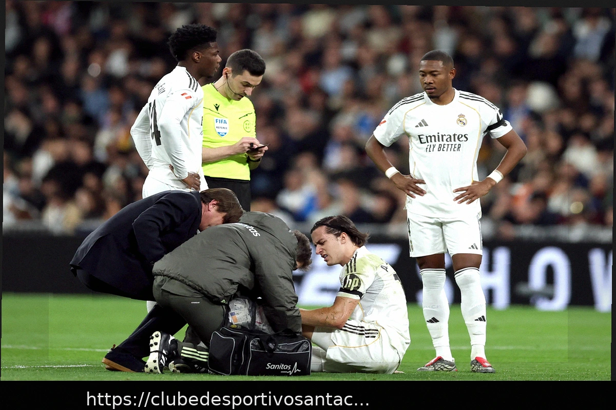 Preview Real Madrid: Nova Lesão Agrava a Lista de Desfalques Antes do Duelo com Manchester City na Liga dos Campeões