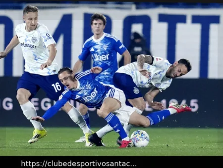 Copa da Itália: Sem Vencedor no Confronto de Ida Entre Como e Inter de Milão