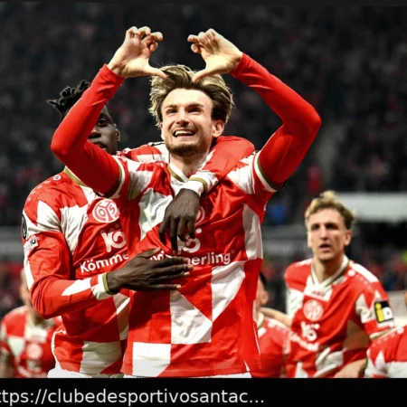 Mainz 05 Faz História: Primeira Vaga nas Quartas de Final Europeias Após Vitória por 2-0 (agregado) sobre o Sigma Olomouc