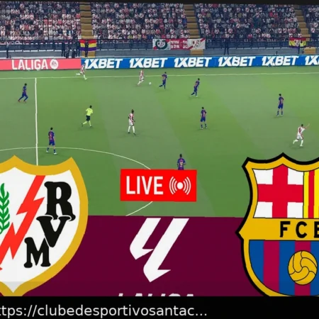 La Liga ao Vivo: Barcelona x Rayo Vallecano – Gol de Cabeça de Araujo Abre o Placar