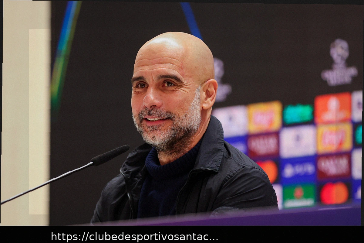 Preview Guardiola Amusa a Mídia com Alusão à Vida Privada de Mbappé: “Não foi sozinho a Paris”