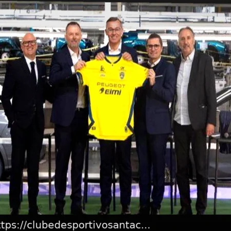 Futebol: Peugeot e FC Sochaux-Montbéliard Retomam Oficialmente Parceria Após 11 Anos