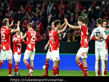 Mainz 05 Agradece o Apoio ‘Fantástico’ da Torcida na Conquista Histórica da Conference League