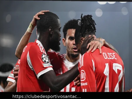 Champions League: Noite de pesadelo para a Atalanta em Bergamo, Bayern de Munique goleia por 6-1