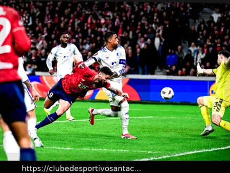 Liga Europa: O LOSC É Punido Pelo Aston Villa e Fica em Má Posição