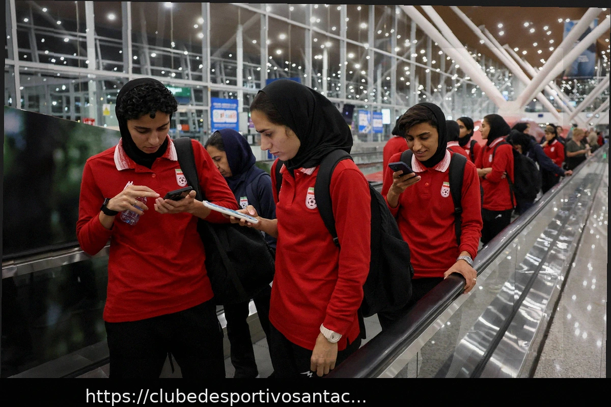 Preview Futebolista Iraniana Recusa Asilo na Austrália