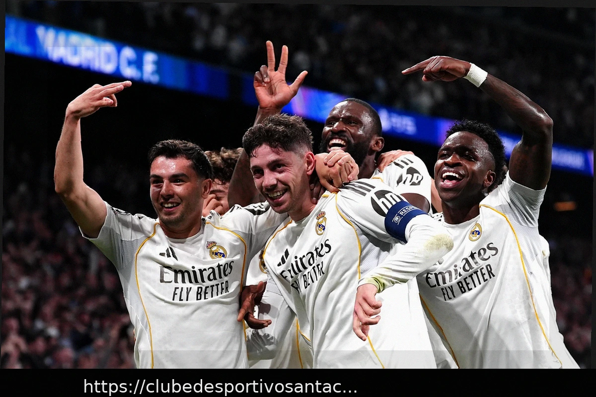 Preview Liga dos Campeões: Real Madrid domina Manchester City com Valverde em destaque e garante grande vantagem