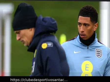 Thomas Tuchel Aborda o Estado da Lesão de Jude Bellingham Antes do Amistoso Inglaterra vs Japão