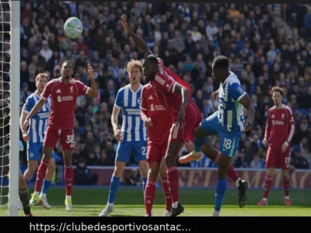 Brighton Vence Liverpool por 2-1: Bis de Welbeck Aumenta Pressão na Premier League