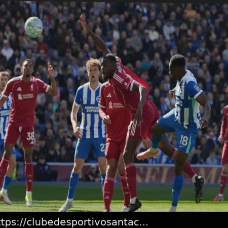 Brighton Vence Liverpool por 2-1: Bis de Welbeck Aumenta Pressão na Premier League