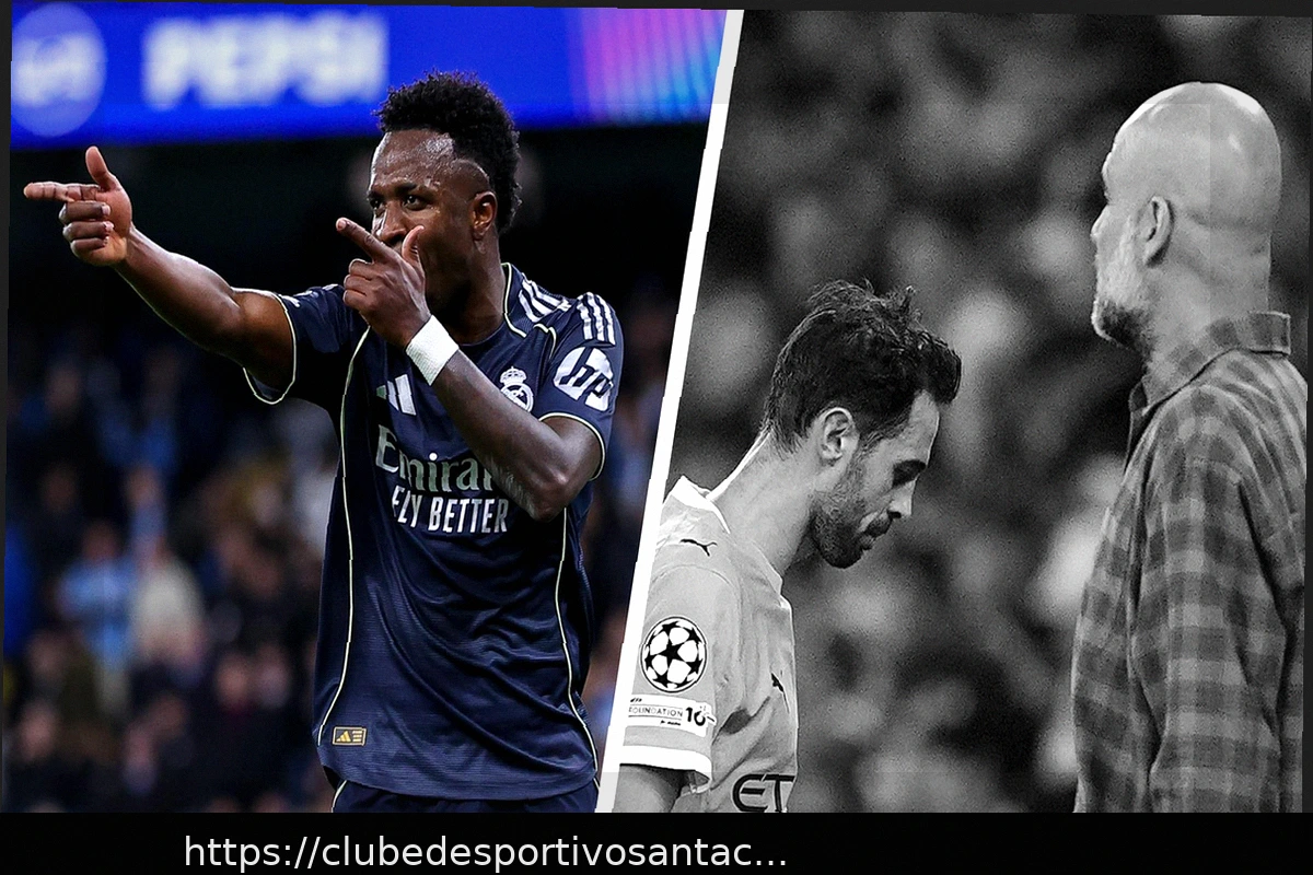 Preview Manchester City-Real Madrid: Vinicius Brilha, Silva e Guardiola Impotentes – Os Tops e Flops da Partida