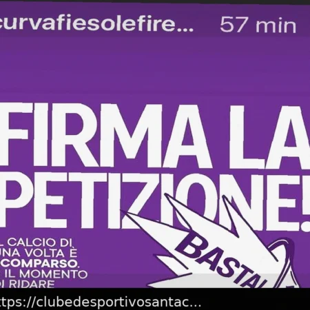 Curva Fiesole: Petição Contra Preços Altos e em Defesa dos Torcedores