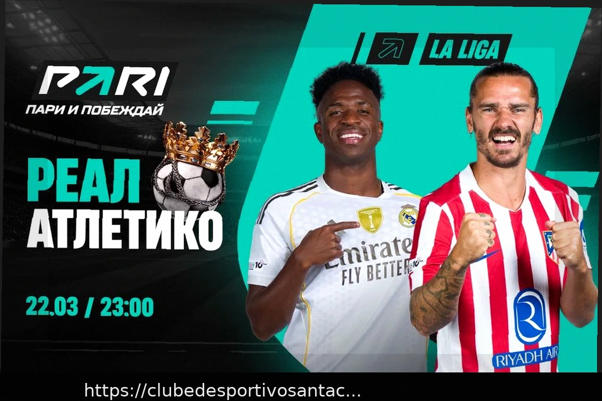 Preview Real Madrid x Atlético de Madrid: Análise e Prognóstico do Dérbi Espanhol (22/03/2026)
