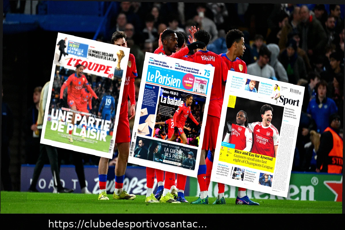 Preview A Imprensa Elogia a Atuação do PSG: “Passeio” e “Pesadelo em Stamford Bridge”