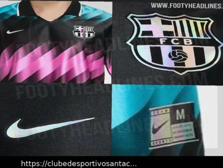 Vazamento: Novo visual do terceiro uniforme do Barcelona para 2026/27