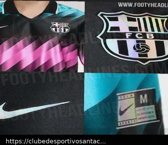 Vazamento: Novo visual do terceiro uniforme do Barcelona para 2026/27