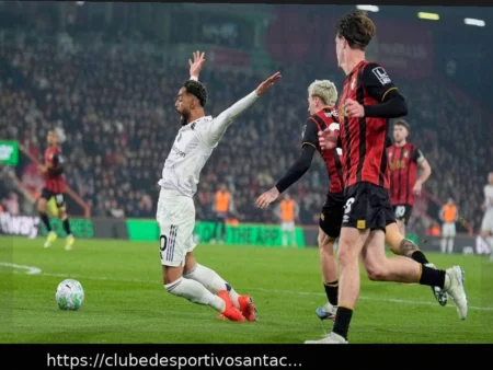 Bournemouth 2-2 Manchester United: Cherries Reagem Duas Vezes em Empate Eletrizante