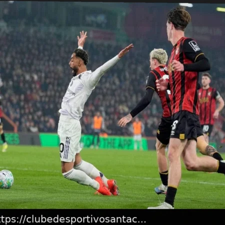 Bournemouth 2-2 Manchester United: Cherries Reagem Duas Vezes em Empate Eletrizante